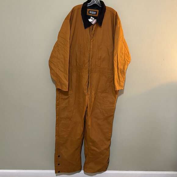 Steelton Workwear Canvas Coverall • Copper • Heavy-Duty Insulated • 2XL (NWT) - Picture 1 of 7